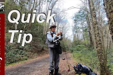 How To Thread A Fly Rod - Secret Trick