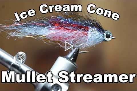 Ice Cream Cone Mullet - UNDERWATER FOOTAGE! - McFly Angler Fly Tying Tutorials