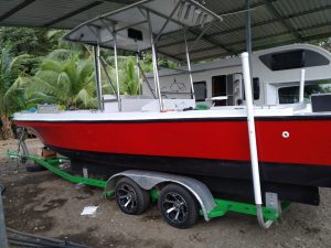 26ft Custom McKee Craft for Puerto Jiménez Golfo Dulce fishing