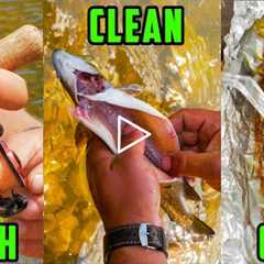 How To CATCH, CLEAN, & COOK Trout! EVERYTHING You Need To Know.