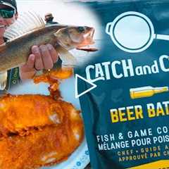 Beer Batter Fish! Walleye Catch And Cook