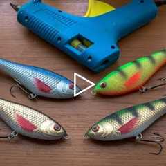 Lets make a lure out of hot glue, will it catch anything?