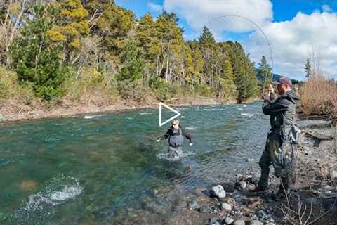 Winter fly fishing at its very best!!
