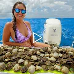 Catching 100's of SCALLOPS while SNORKELING!! Catch, Clean & Cook! Steinhatchee Florida