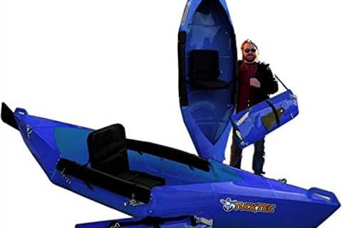 Tucktec Advanced 10 Foot Folding Kayak – Stronger Than a Inflatable Kayak- Ideal for Kayak Fishing..