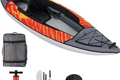 Inflatable Fishing Boat，Inflatablekyake For 1/2 Person，Inflatable Watercraft With Recreational..