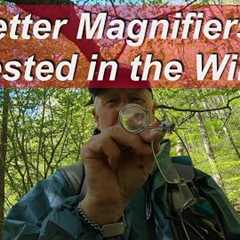 Wearable Fishing Magnifying Glass for Tying on Small Flies or Lures