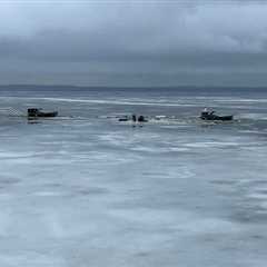 Maine Ice Angler Dies After ATV Breaks Through Ice