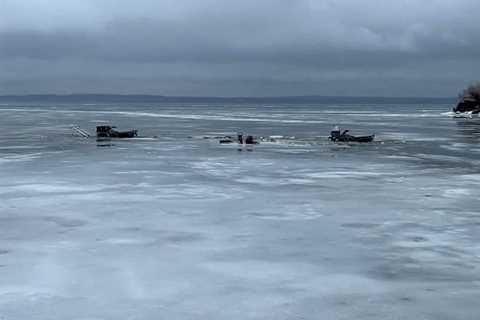 Maine Ice Angler Dies After ATV Breaks Through Ice